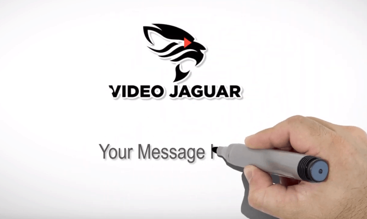 Whiteboard Video Maker Template For YouTube Intros - Video Jaguar